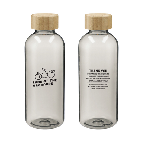 Clear 'Land of the Orchards' Reusable Water Bottle