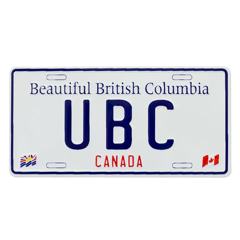 UBC Licence Plate Magnet