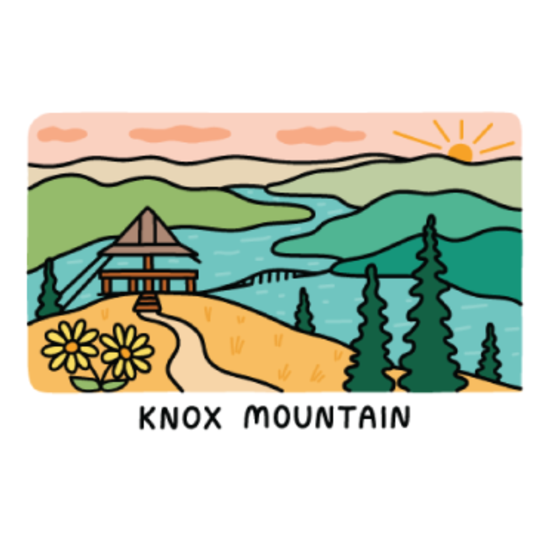Knox Mountain Postcard