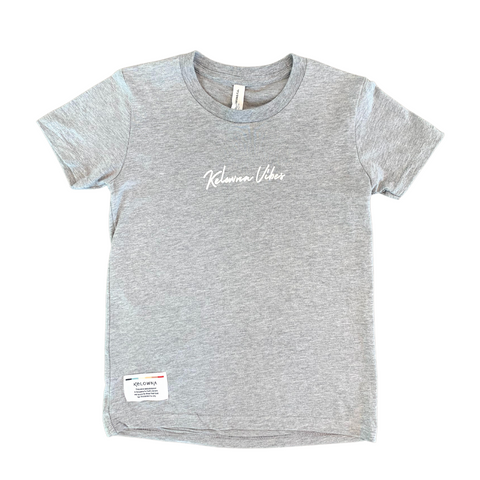 Athletic Grey 'Kelowna Vibes' Kids' T-Shirt