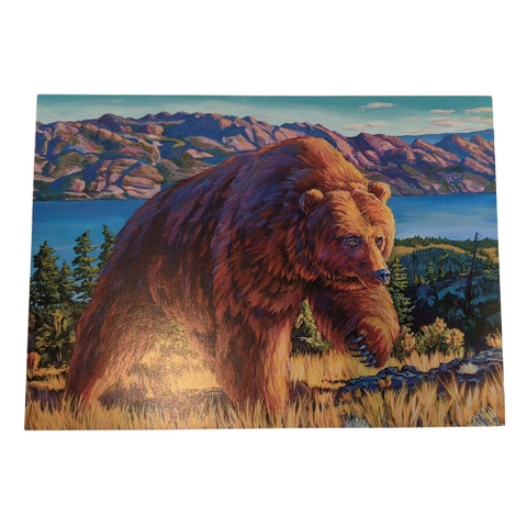 Boucherie Grizzly - Randall Young Print