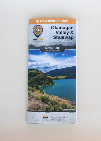 Okanagan Valley & Shuswap Backroads Map