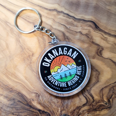 Okanagan Adventure Keychain