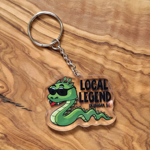 Local Legend Ogopogo Keychain