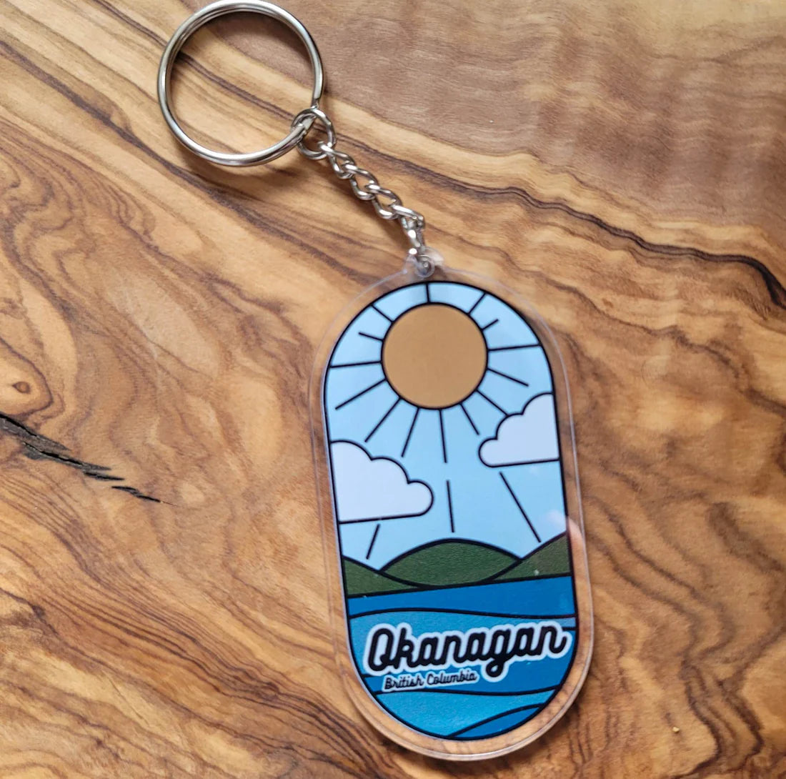 Okanagan Warm Rays Keychain