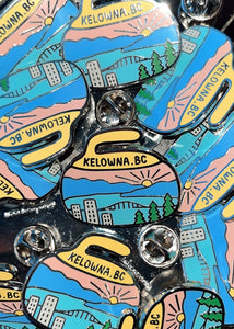 Kelowna Curling Rock Pin