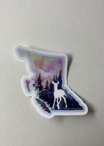 Province of BC Sticker by Sara Lewke