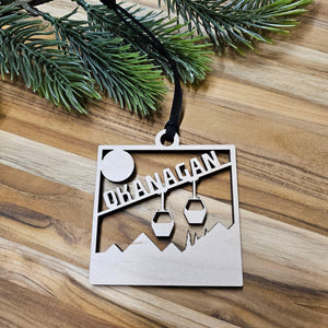 Okanagan Ski Mountain Ornament