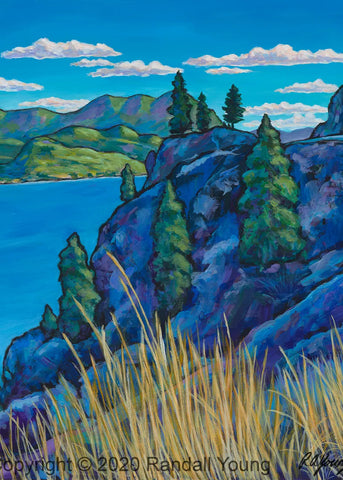 Above the Lake - Randall Young Print