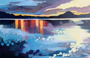 Hidden City - Sarah Lewke Original Painting