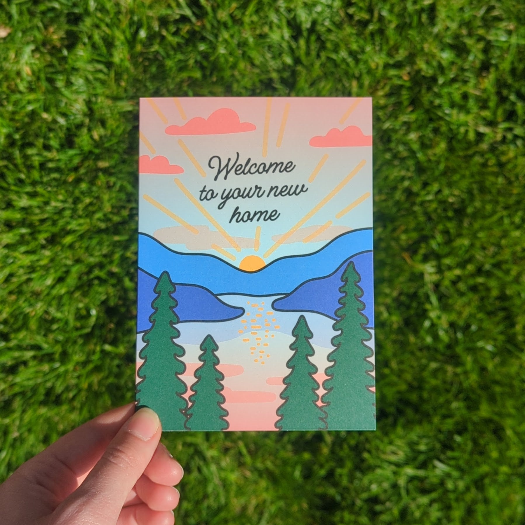 'Welcome to your New Home' Card