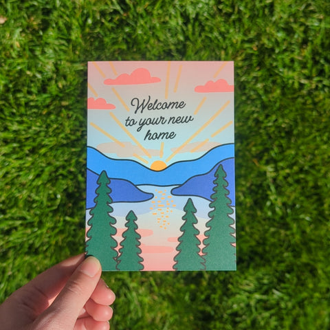 'Welcome to your New Home' Card