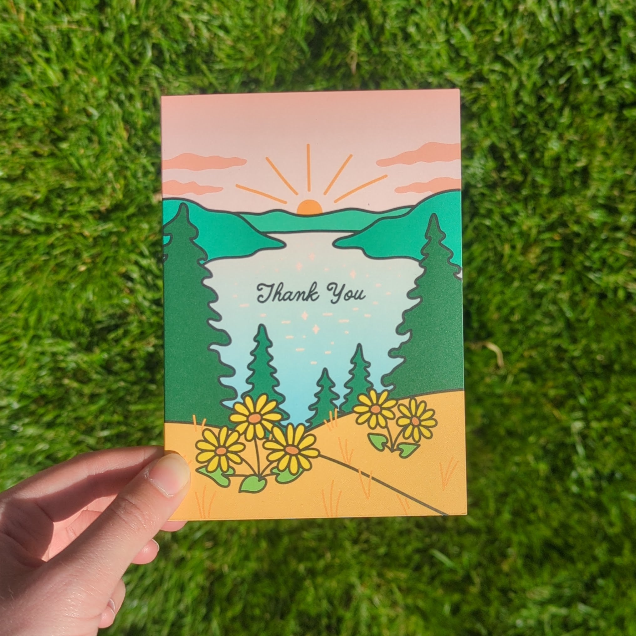 'Thank You' Card