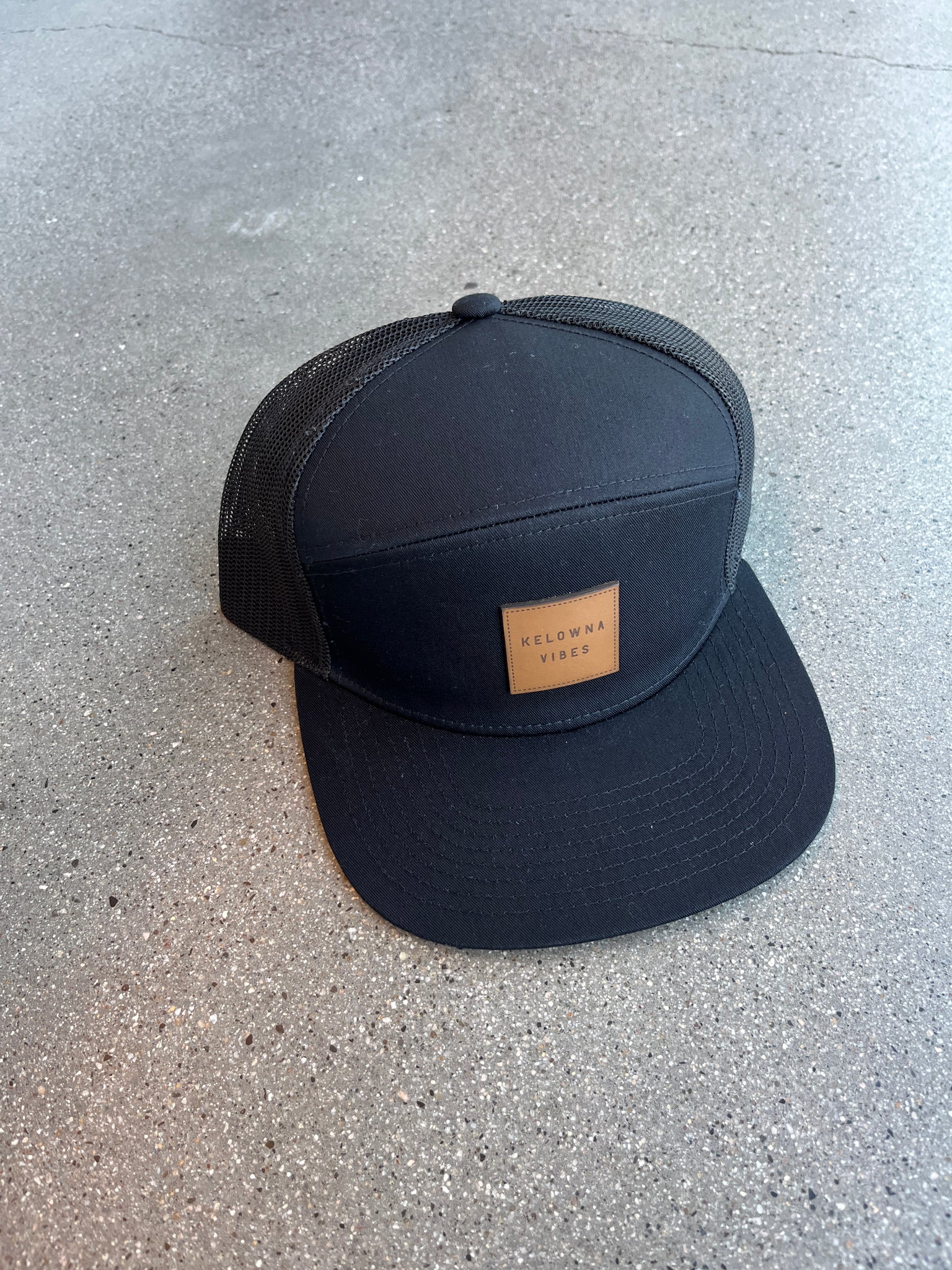 Black 'Kelowna Vibes' Jockey Snapback