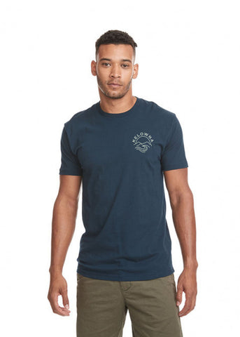Cool Blue 'Kelowna Mountain Wave' T-Shirt