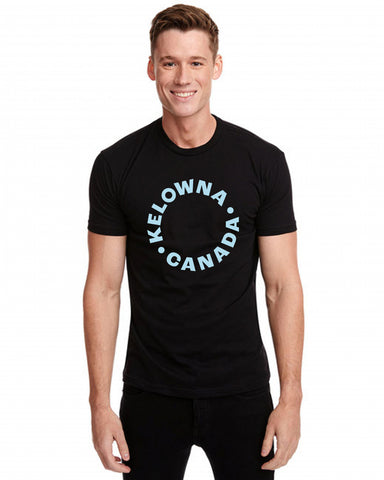 Black/Blue 'Kelowna • Canada' T-Shirt