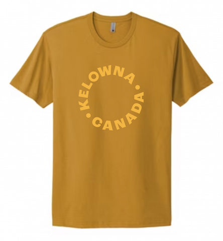 Antique Gold 'Kelowna • Canada' T-Shirt