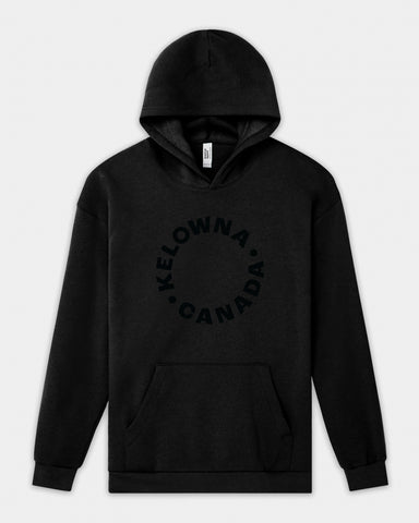 Black/Black 'Kelowna • Canada' Hoodie