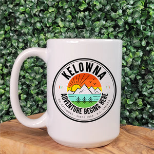 Kelowna Adventure Ceramic Mug