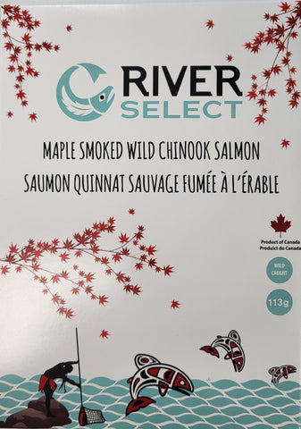 Maple Smoked Wild Chinook Salmon