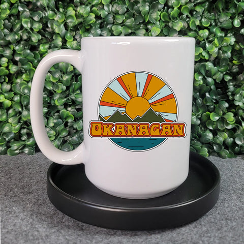 Okanagan Retro Ceramic Mug