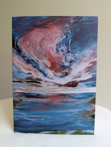 'Cotton Candy Clouds' Art Card