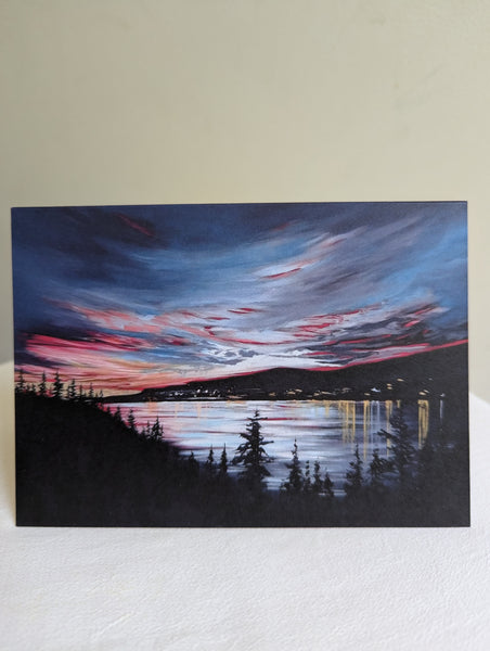 'Night Reflection' Art Card