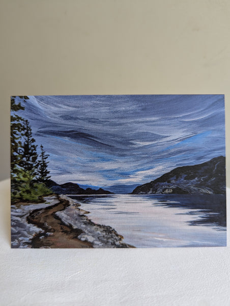 'Pebble Beach' Art Card