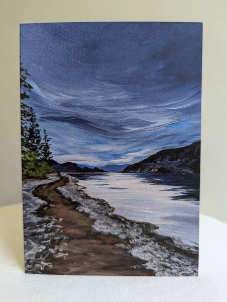 'Pebble Beach' Art Card