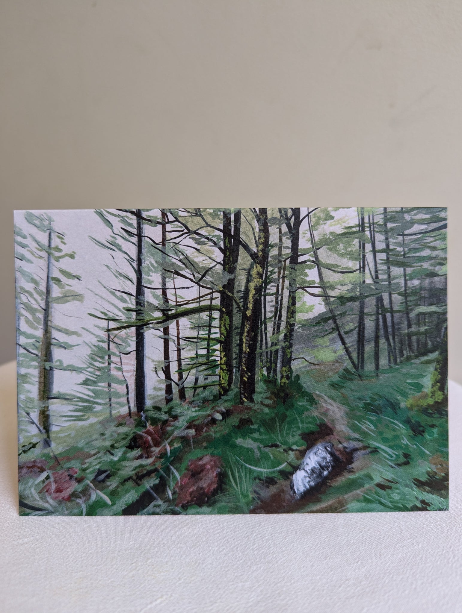 'Forest Walk' Art Card