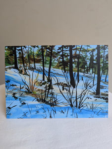 'Winter's Light' Art Card