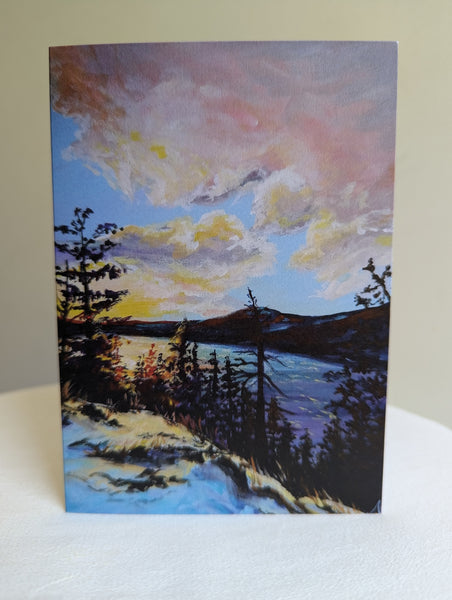 'Winter Glow' Art Cards