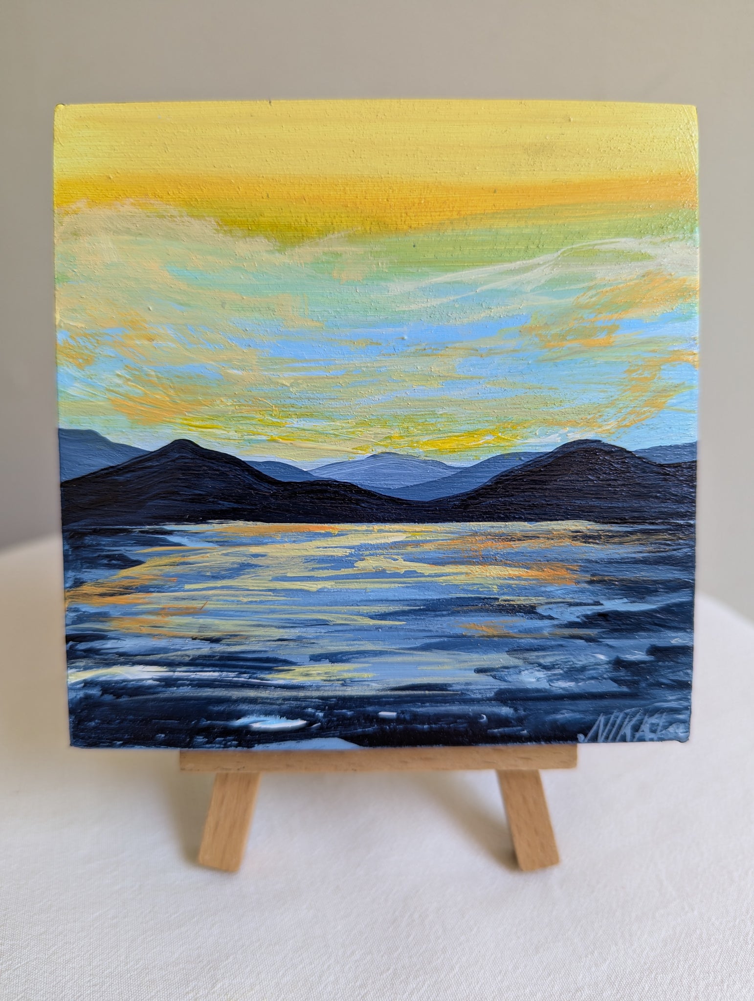 'Sunny Sky' Original Artwork