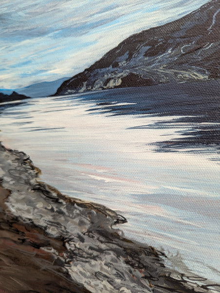 'Pebble Beach Walk' Original Artwork