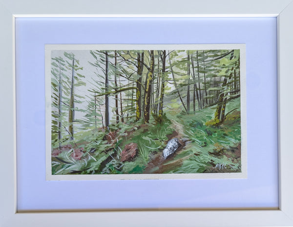 'Bluenose Mountain Trail' Original Artwork