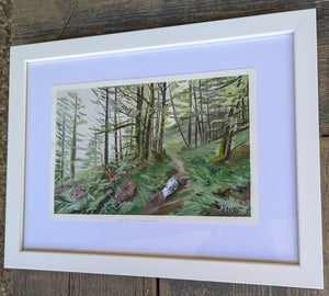 'Bluenose Mountain Trail' Original Artwork