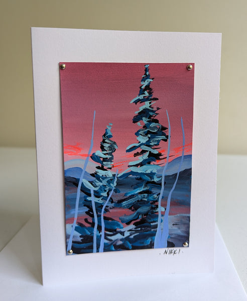 Hand Painted Art Cards