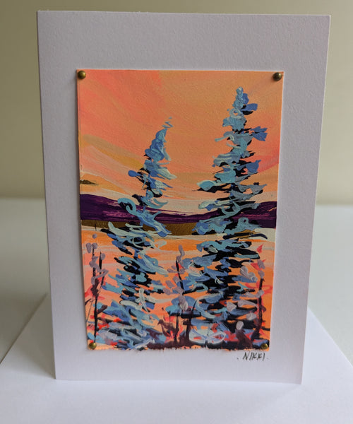 Hand Painted Art Cards