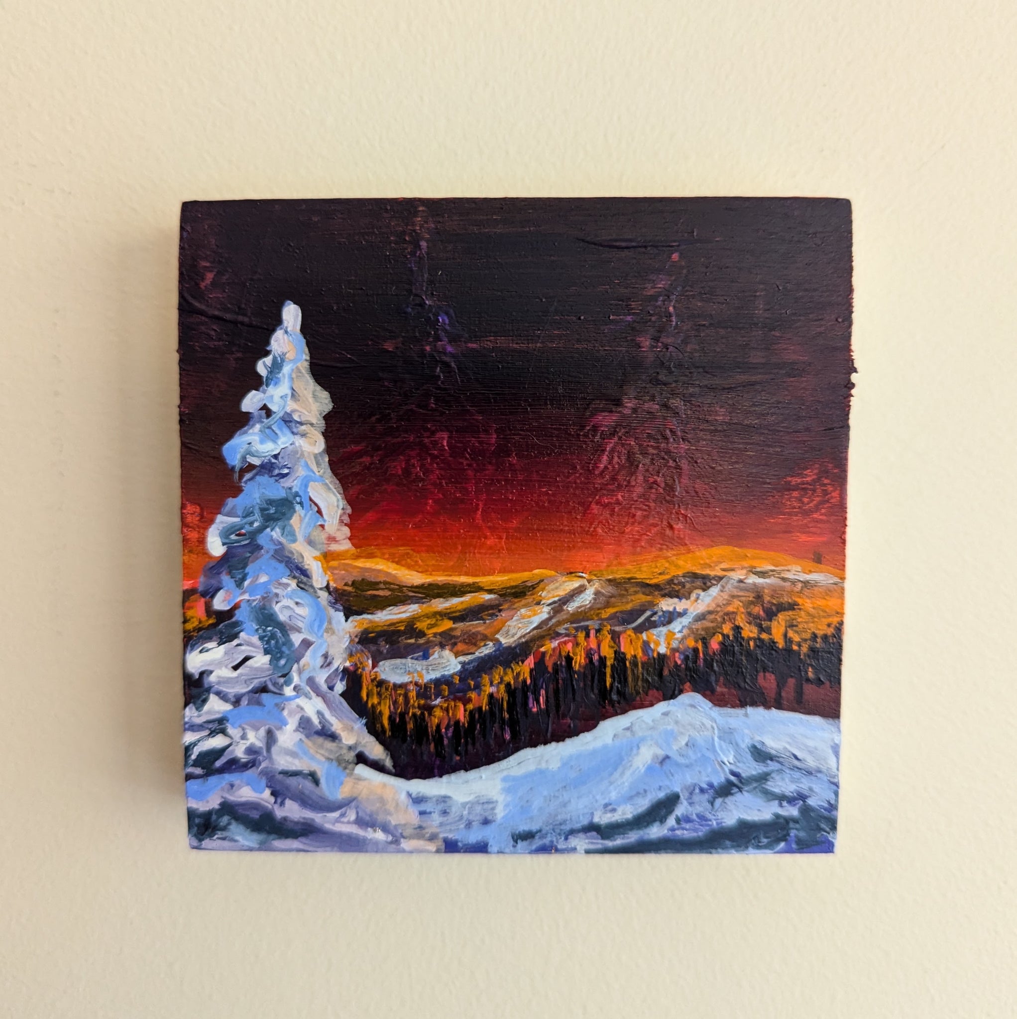 'Mountain Top' Original Artwork