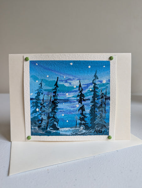 Hand Painted Art Cards