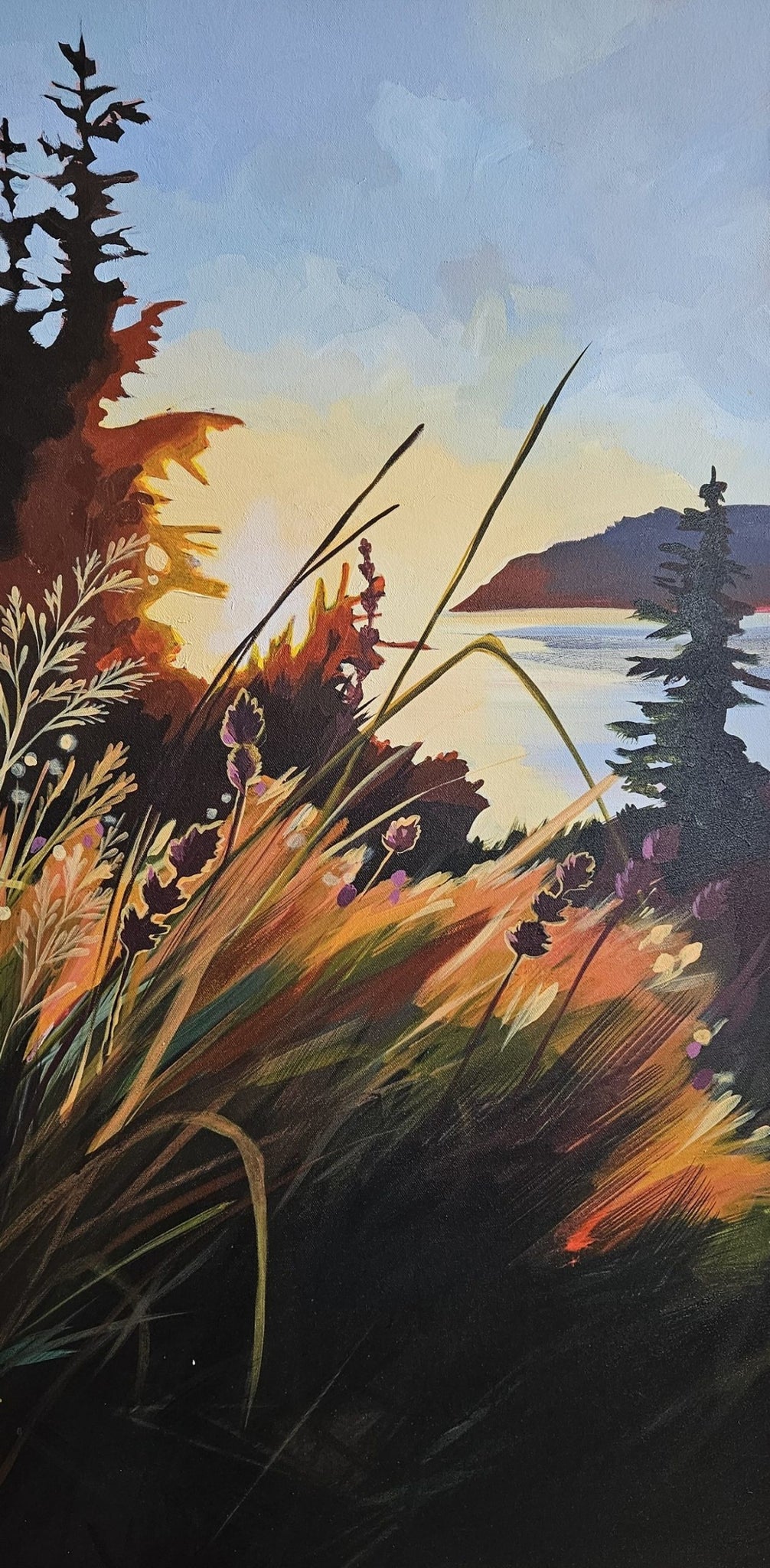 Quiet Rush - Sarah Lewke Original Painting