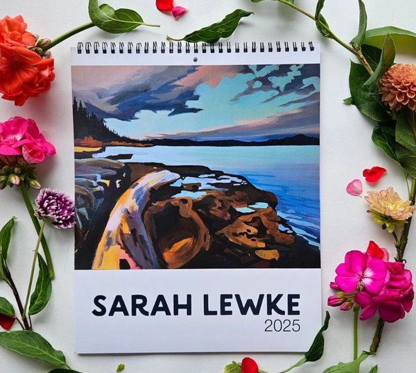 2025 Calendar by Sarah Lewke