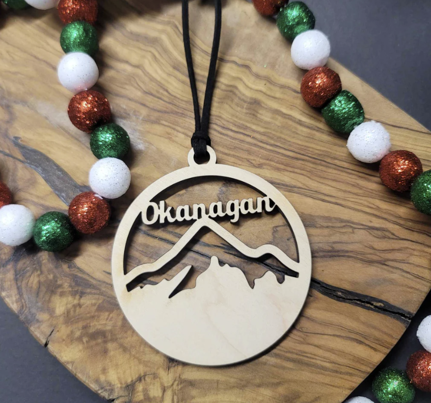 Okanagan Mountain Ornament