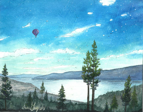 Dancing with the Clouds - Original Painting