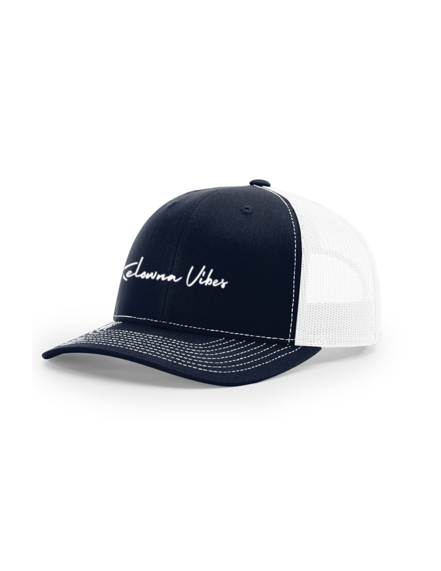 Navy/White 'Kelowna Vibes' Youth Snapback