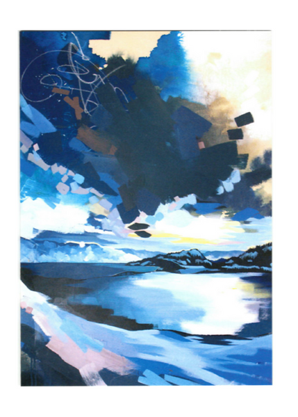 Landscape Art Card by Sarah Lewke