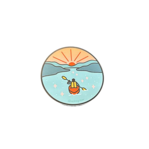 Paddle Out Sticker