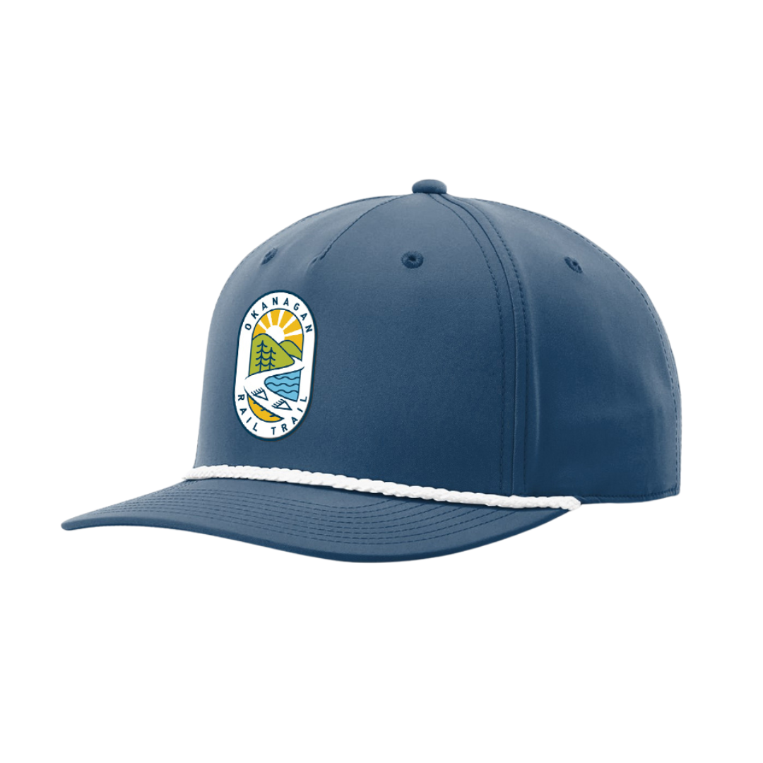 Blue 'Rail Trail' Snapback