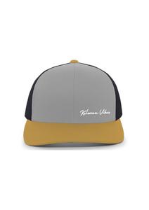 Grey/Mustard 'Kelowna Vibes' Trucker Hat