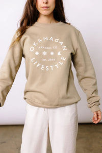 Latte Classic Crewneck